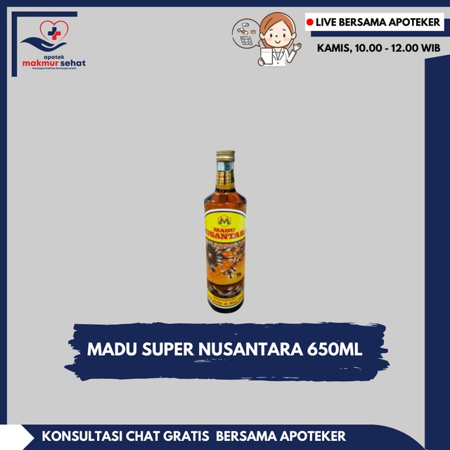 

Madu Super Nusantara 650 ml