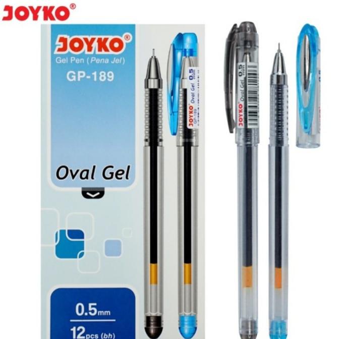

:::::::] Gel Pen Pulpen Pena Joyko GP-189 Oval Gel 0.5 mm GP189