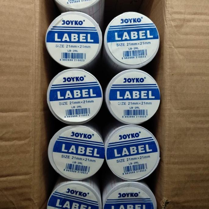 

{{{{}}] Label JOYKO joiko stiker sticker harga 1 baris untuk labeller 5500