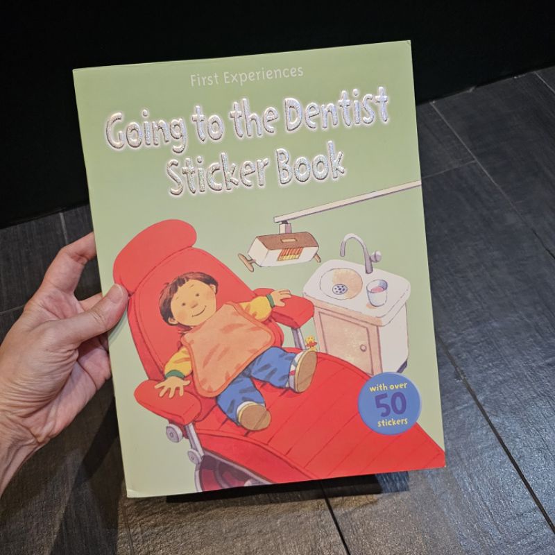 First Experiences Going to the Dentist Sticker Book Buku Anak Second