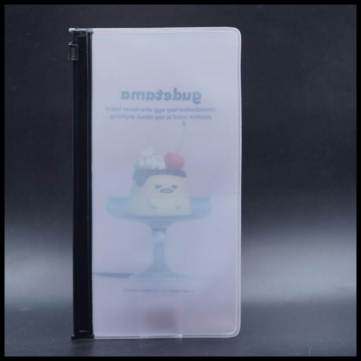 

DISKON GUDETAMA CLEAR PEN CASE KOTAK PENSIL POUCH PUDDING LAZY EGG SANRIO !!!!!