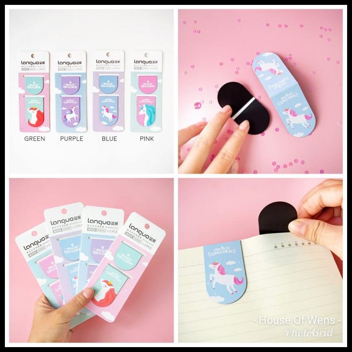 

TERMURAH DREAM UNICORN MAGNETIC BOOKMARK - PEMBATAS BUKU !!!!!!!