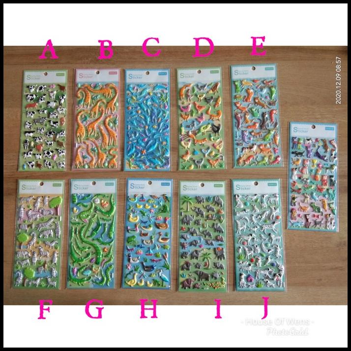 

DISKON STICKER ANIMAL - STICKER TIMBUL ANIMAL - STICKER BINATANG !!