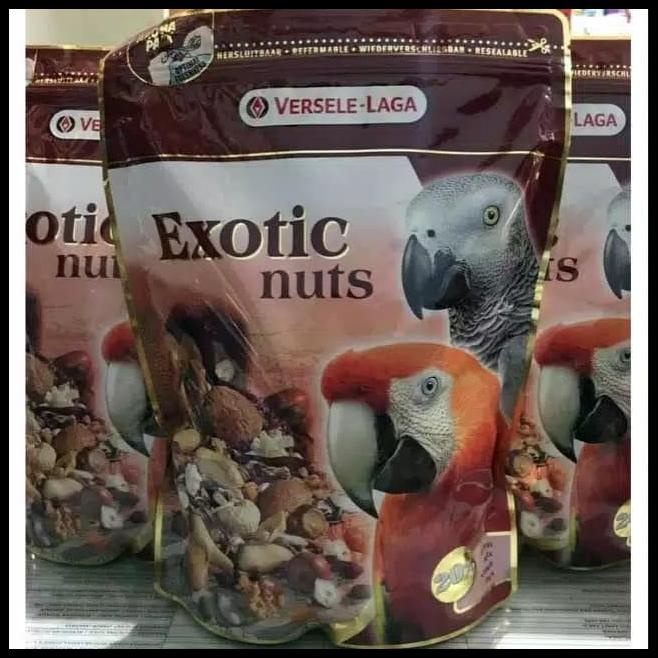 

DISKON EXOTIC NUTS PARROT 750GRAM MIX SEED & NUTS PREMIUM VERSELELAGA !!!!!!