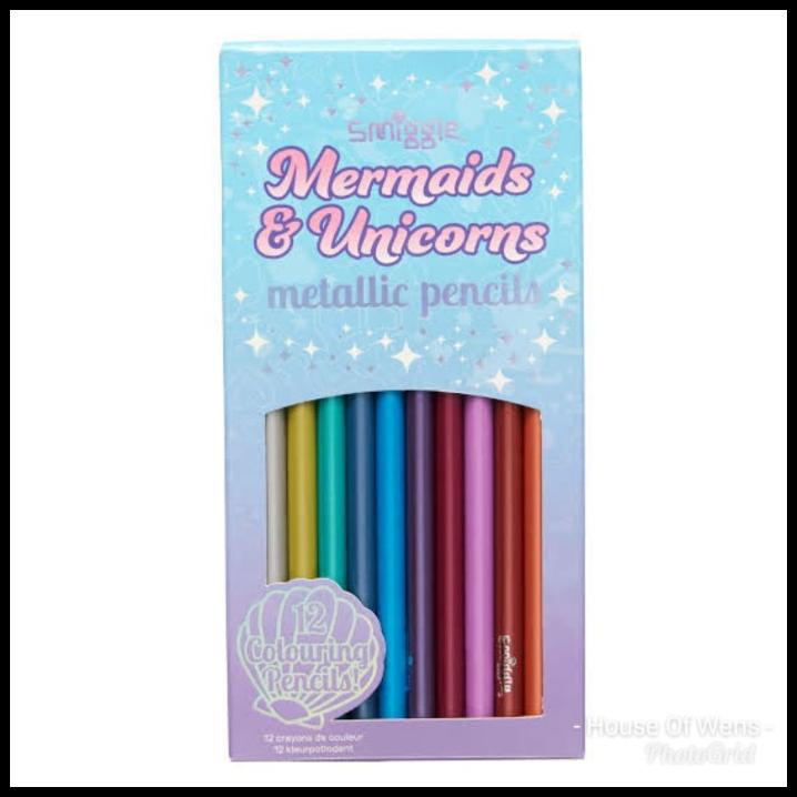 

TERBARU SMIGGLE MAGIC METALLIC PENCIL PACK X12 - PENSIL WARNA SMIGGLE