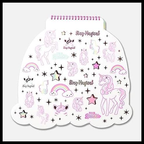 

HOT DEAL JUSTICE UNICORN JUMBO SKETCHBOOK !!!!!!