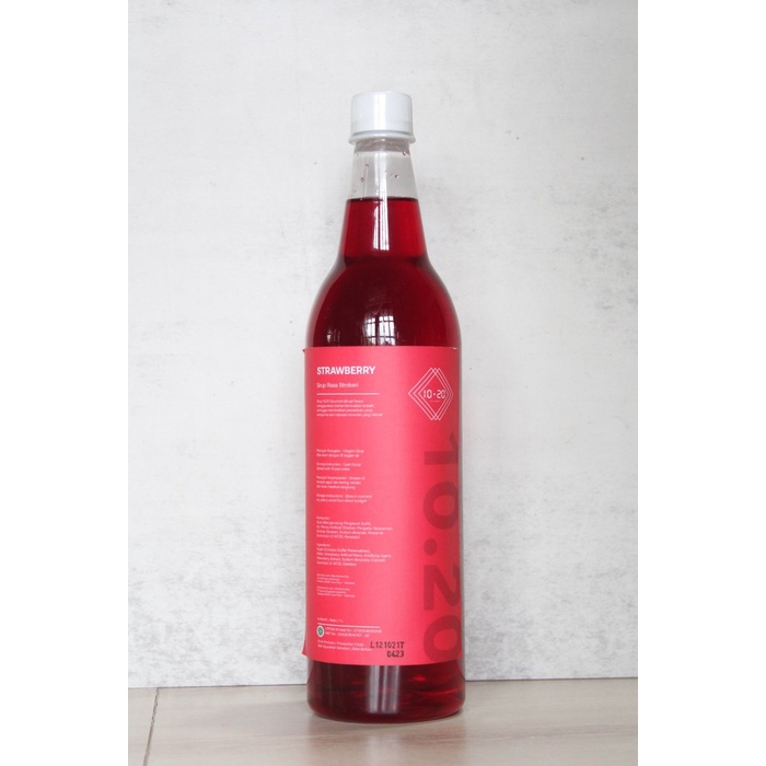 

Sirup Strawberry 10.20 Gourmet