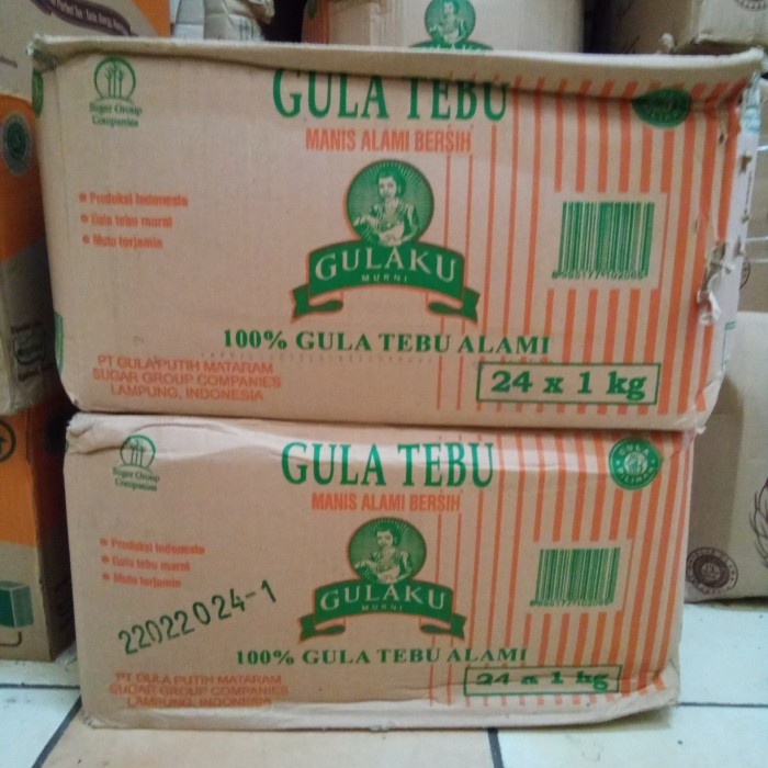 GULA PASIR GULAKU 1 DUS @ 1KG