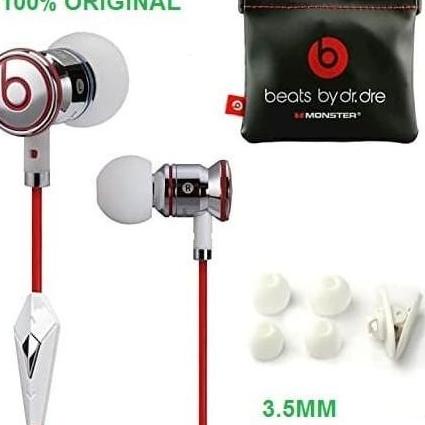 Beats Headset Earphone 3.5Mm Monster By Dr. Dre Original 100% Wandastyle