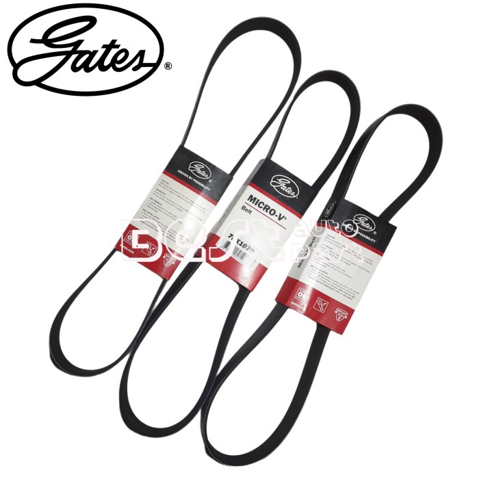 V Belt Gates 7Pk1070 Isuzu Dmax 12-On Mux 13-On Colorado 2.5 15-On Star