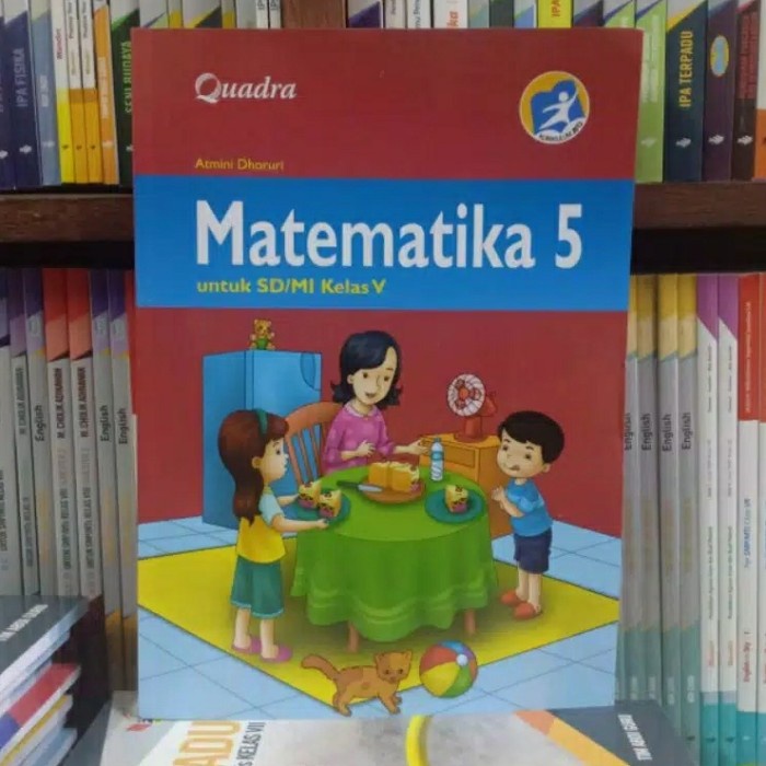 

NEW Buku Matematika Kelas 5 SD K13 Quadra