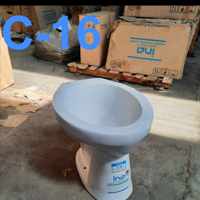 Ready Ina C16 Wash Down System / Kloset Duduk Siram Best Seller