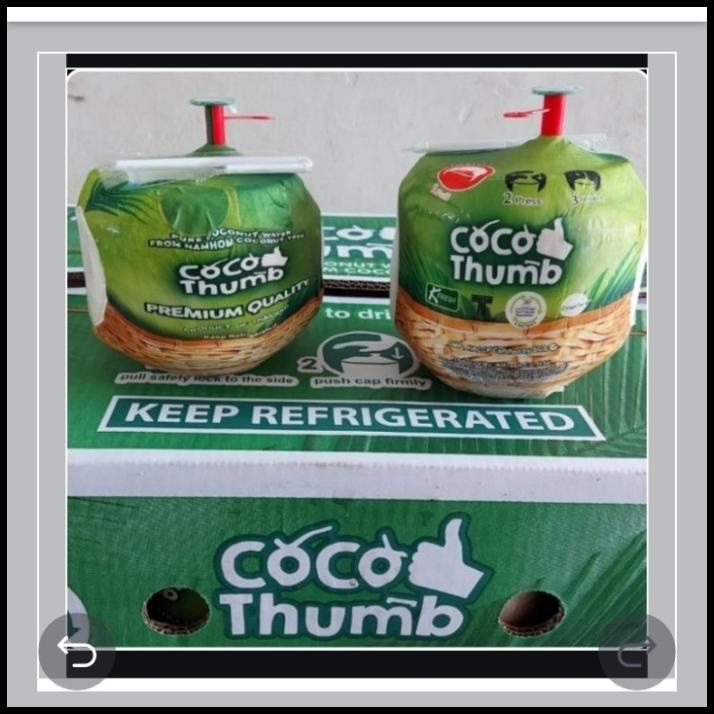 

DISKON BUAH KELAPA THAILAND COCO THUMB 6 PIS/ BUAH COCO THUMB FRESH/ KADO !!!!!