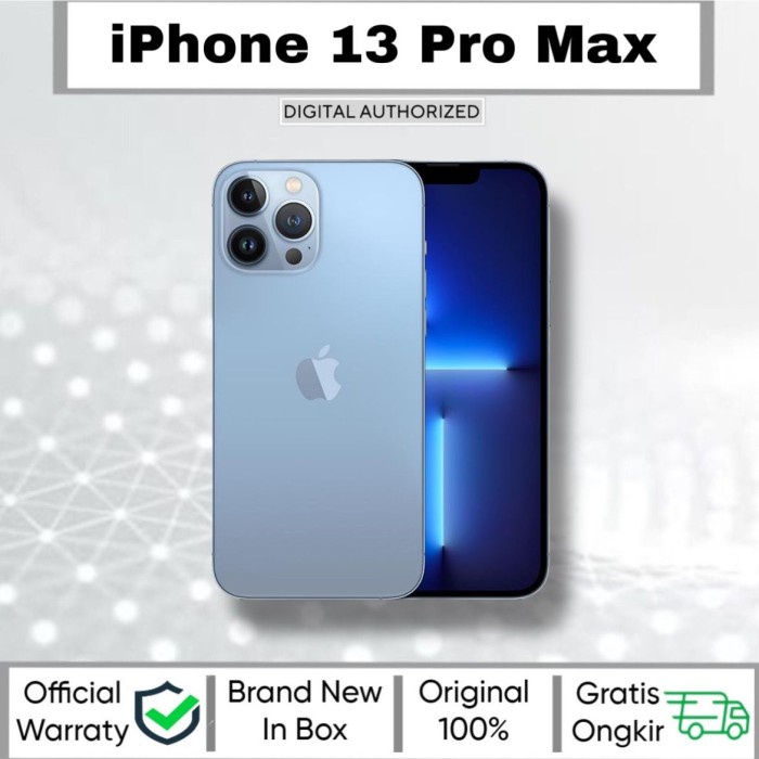 Iphone 13 Pro Max 128Gb 256Gb 512Gb 1Tb Promax 13 Dual Sim Nano Ibox