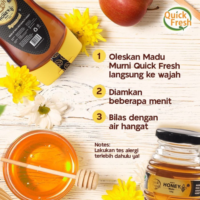 

QUICK FRESH / HONEY MADU ASLI JAR / 1KG 1 KG