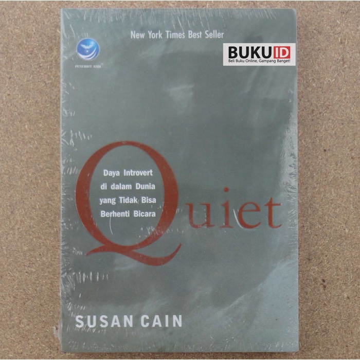 

NEW Buku Quiet, Daya Introvert Di Dalam Dunia Yang Tidak Bisa Berhenti Bic