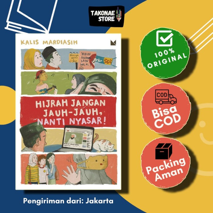 

NEW Hijrah Jangan Jauh-Jauh, Nanti Nyasar! - Kalis Mardiasih - Buku Mojok