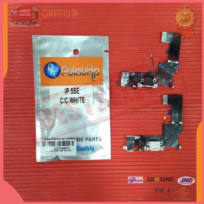Flex Flexible Con Charger Iphone 5Se White Free Ongkir
