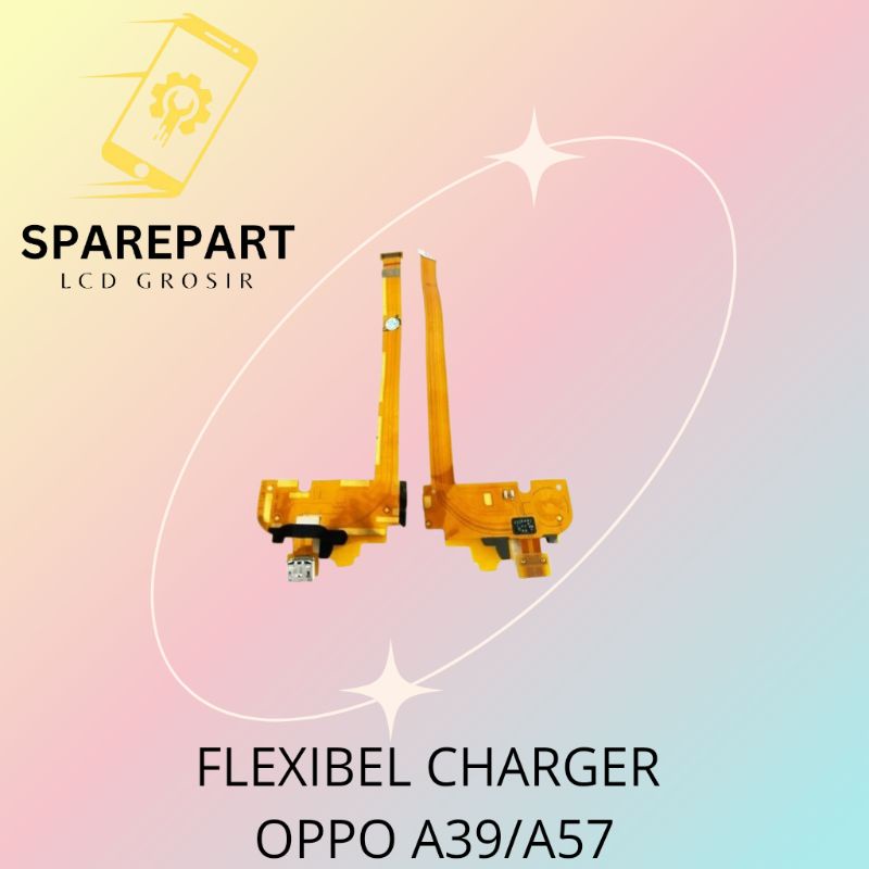 FLEXIBEL CHARGER /KONEKTOR CHARGER OPPO A39/A57 ORIGINAL
