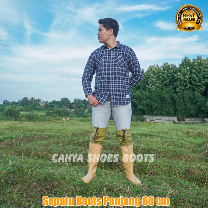 SEPATU BOOT BOOTS SAWAH PETANI KEBUN MANCING ANTI KEONG ANTI LUMPUR ORIGINAL