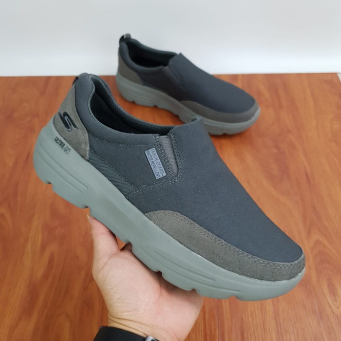 PROMO New sepatu pria Skechers Gowalk DURO original-hitam40-44