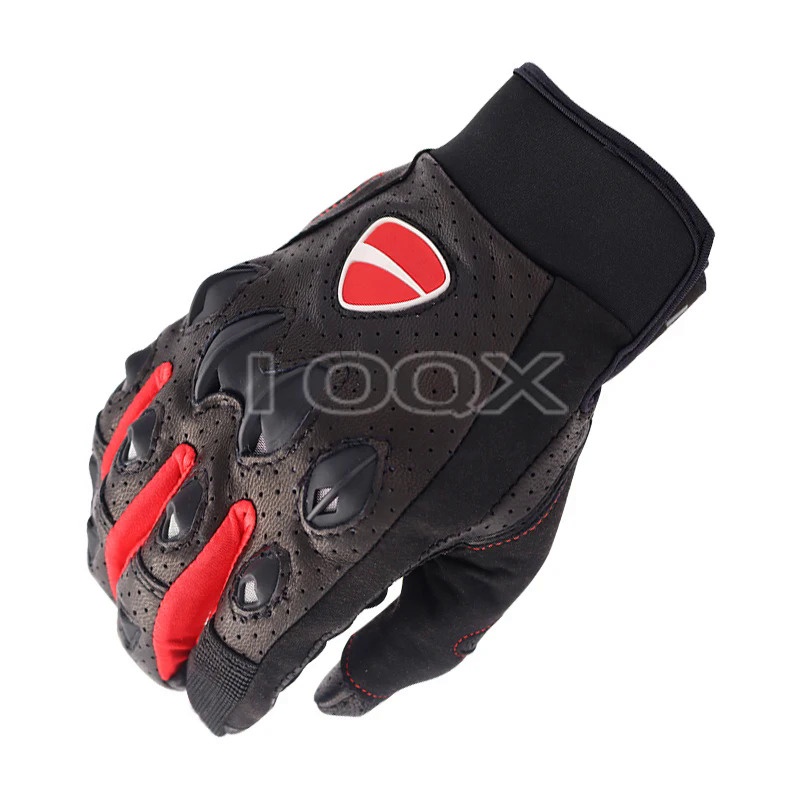 ❤Free Shipping For Ducati Leather Gloves Motorcycle Motocross ATV Downhill Cycling Riding Racing Gen