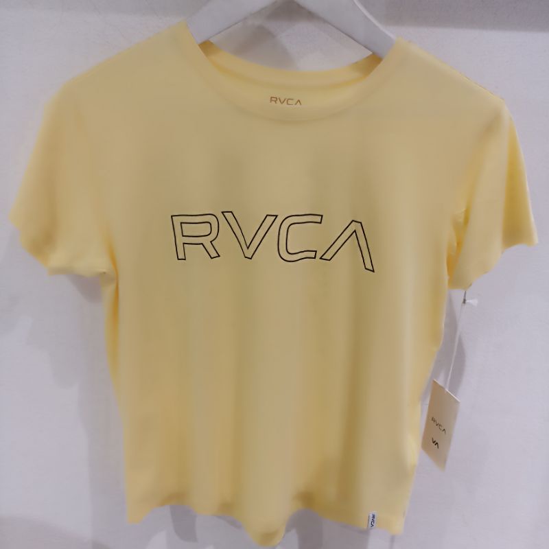 Baju kaos wanita RVCA keyline RVCA box tee