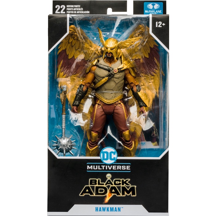 Mcfarlane Black Adam Movie Hawkman Ready