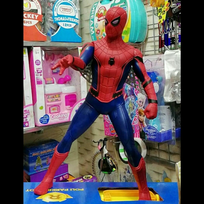 MAINAN ACTION FIGURE SPIDERMAN BESAR TINGGI 36CM