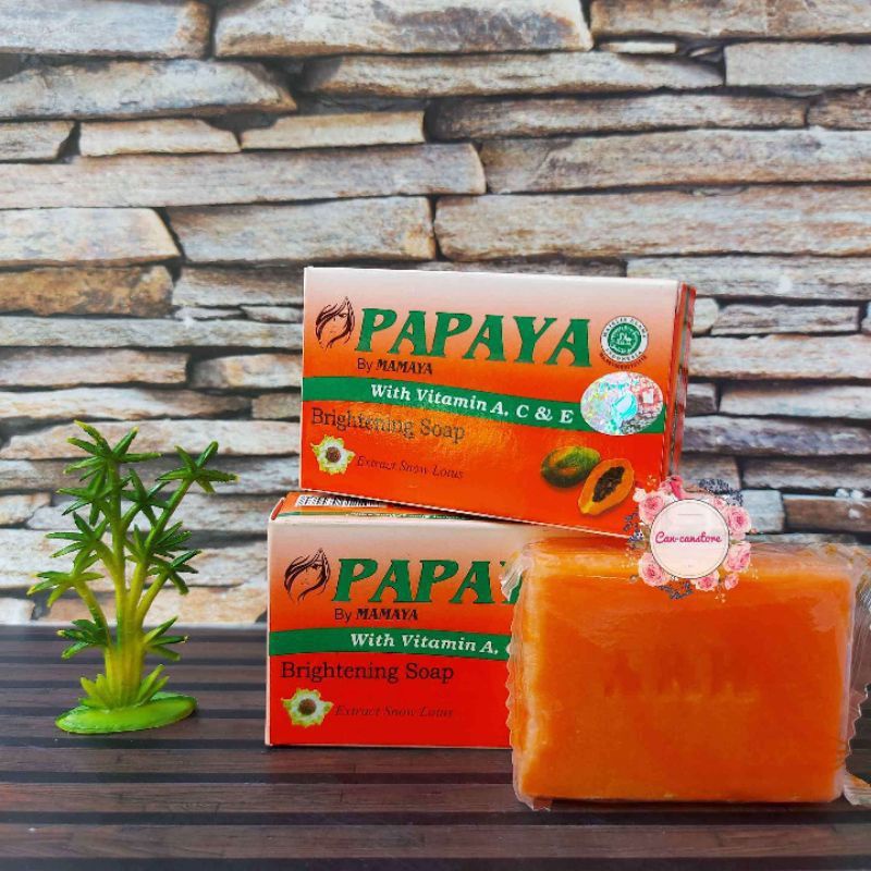 *Almera* Sabun Batang Papaya By Mamaya