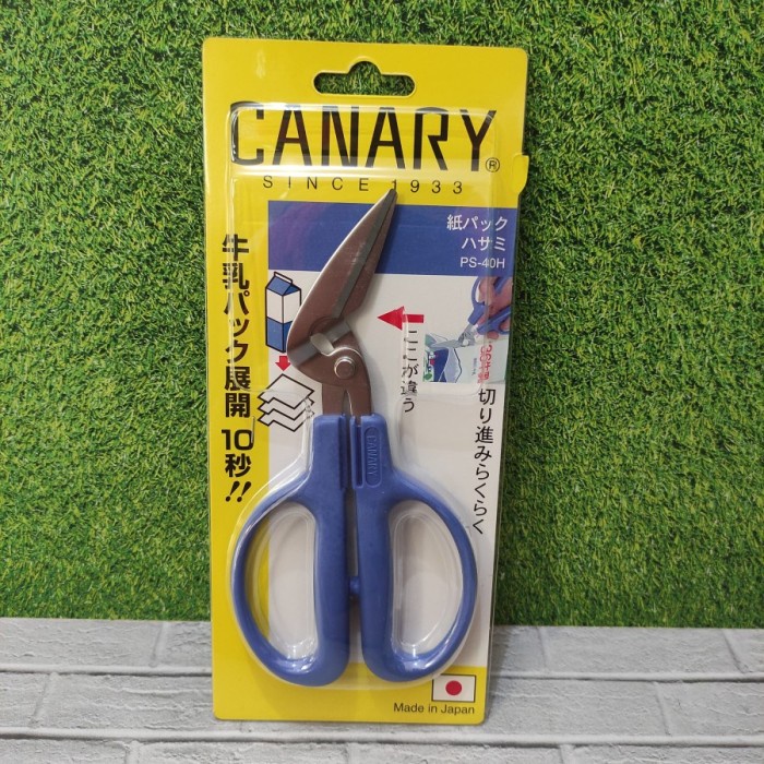 

Promo Canary Gunting Serba Guna Paper Bottle Scissors Ps-40H Made In Japan