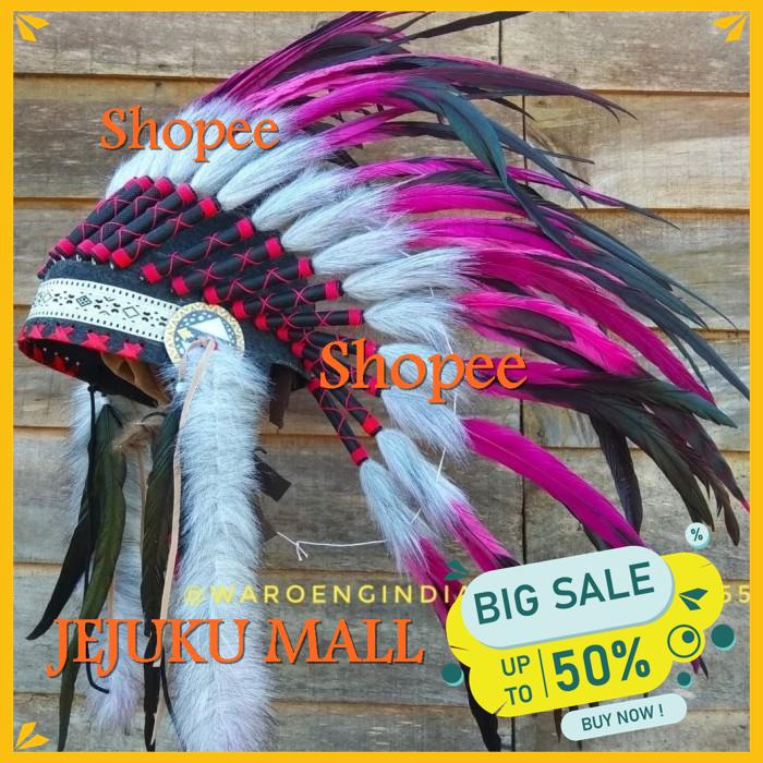 TOPI INDIAN / TOPI SUKU INDIAN / TOPI DAYAK / TOPI APACHE HIGHT QUALITY