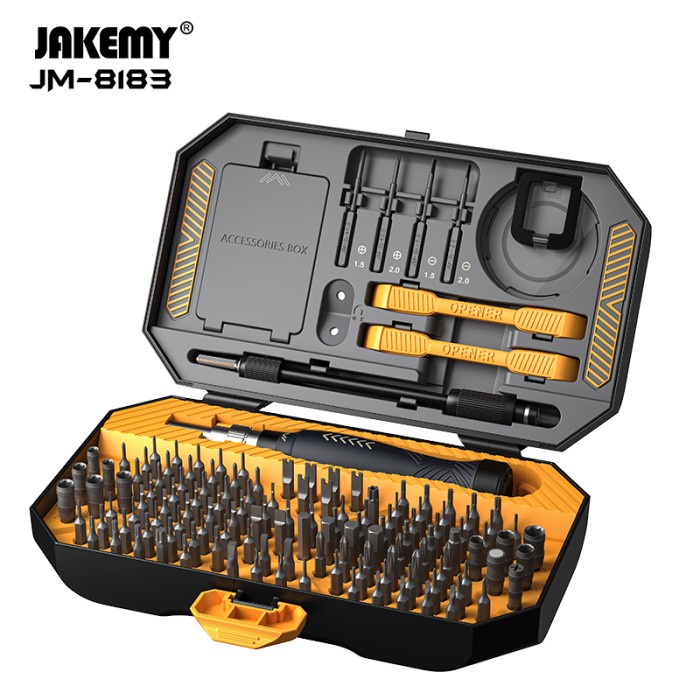 Jakemy Jm-8183 145In1 Obeng Set Tools Kit Best Deal