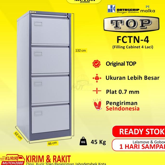 

Top Fctn4 By Datascrip Filling Cabinet Besi 4 Laci Pengiriman Cepat