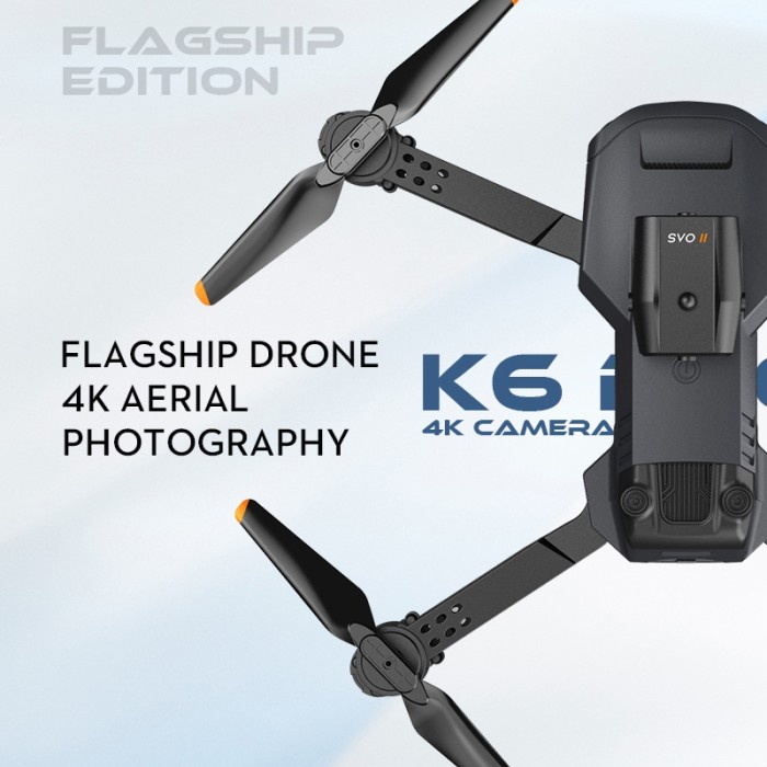 Terlaris Rc Drone K6 Model Terbaru Dari E99 E88 E58 E68 4K Dual Camera Kamera