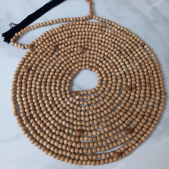 Tasbih kayu cendana 1000 butir tasbih cendana wangi tasbih Cendana ori