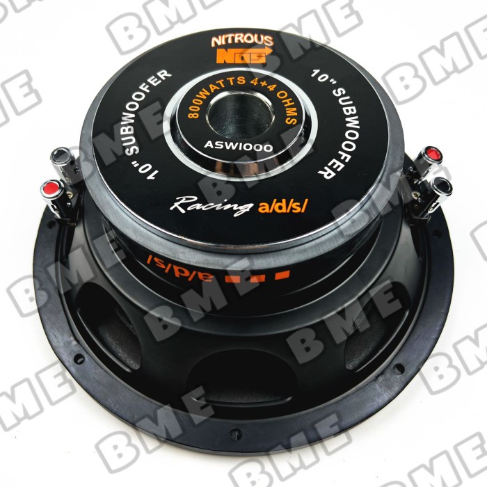 Promo Speaker Subwoofer 10 Inch Ads Asw1000 Nitrous Nos 10" Ads Asw 1000