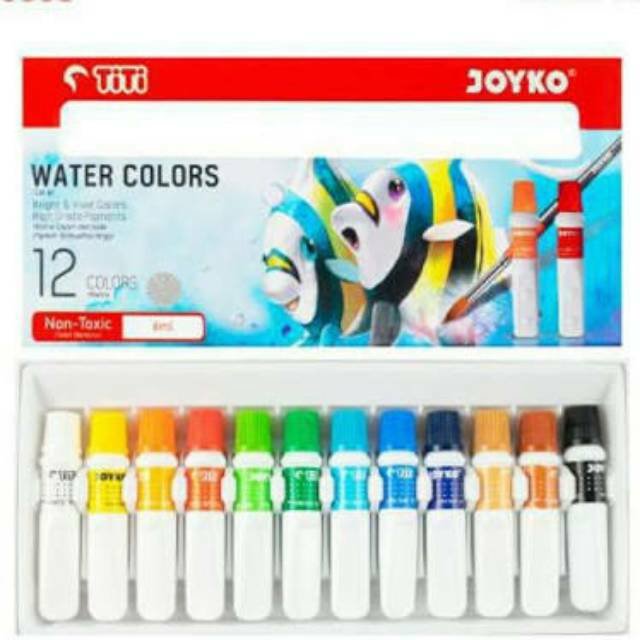 

Joyko Water Color Set 12 18 24 Cat Air