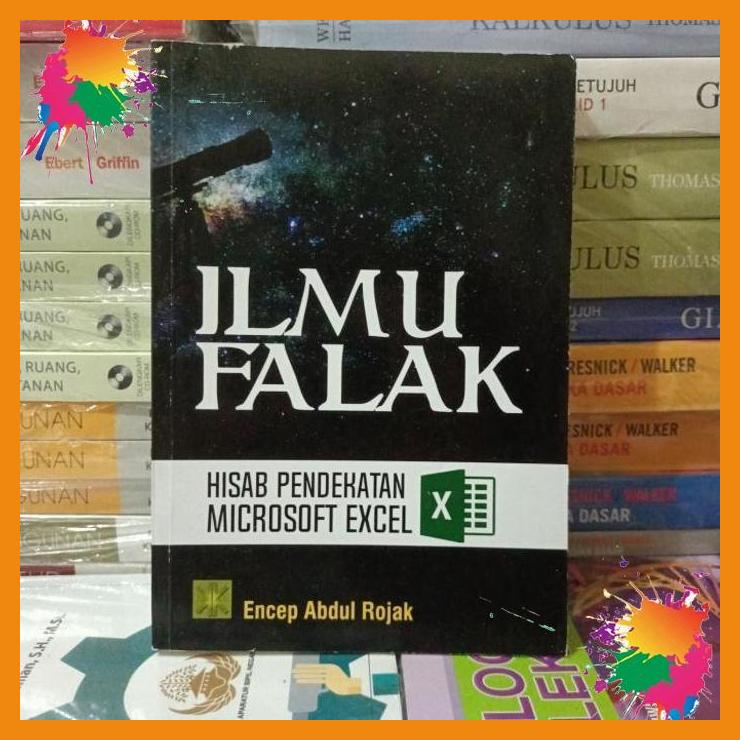 

original buku ilmu falak hisab pendekatan microsoft excel x [fany]