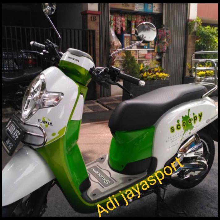 GRATIS ONGKIR BACKRACK NEW SCOOPY 2014-2022 DAN HONDA GENIO.AKSESORIS SCOOPY GENIO 