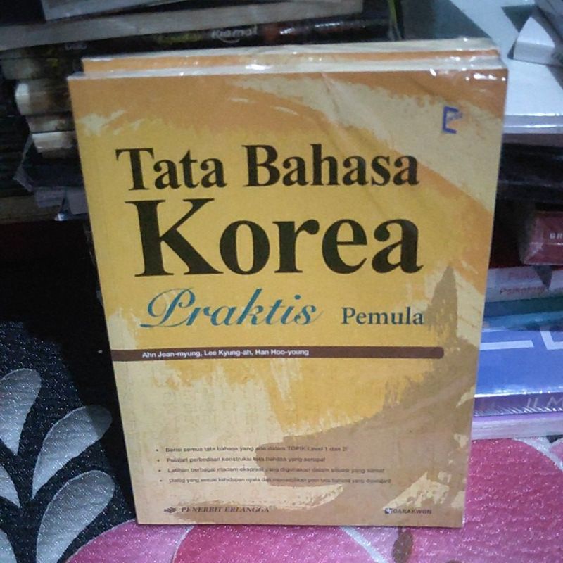 original buku tata bahasa Korea praktis pemula