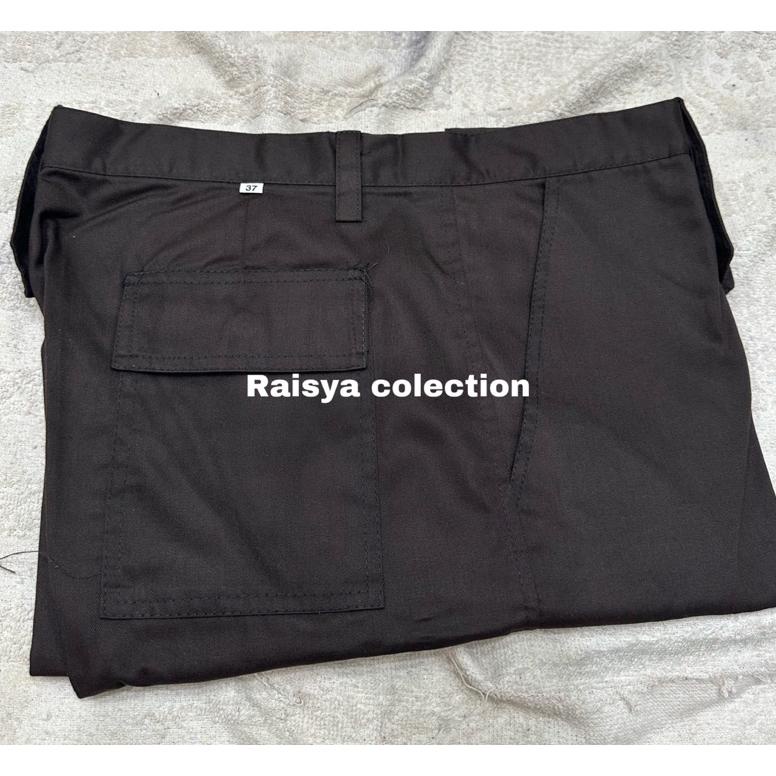 Recomend baju pdl satpam krem / atasan satpam pdl warna krem ,.