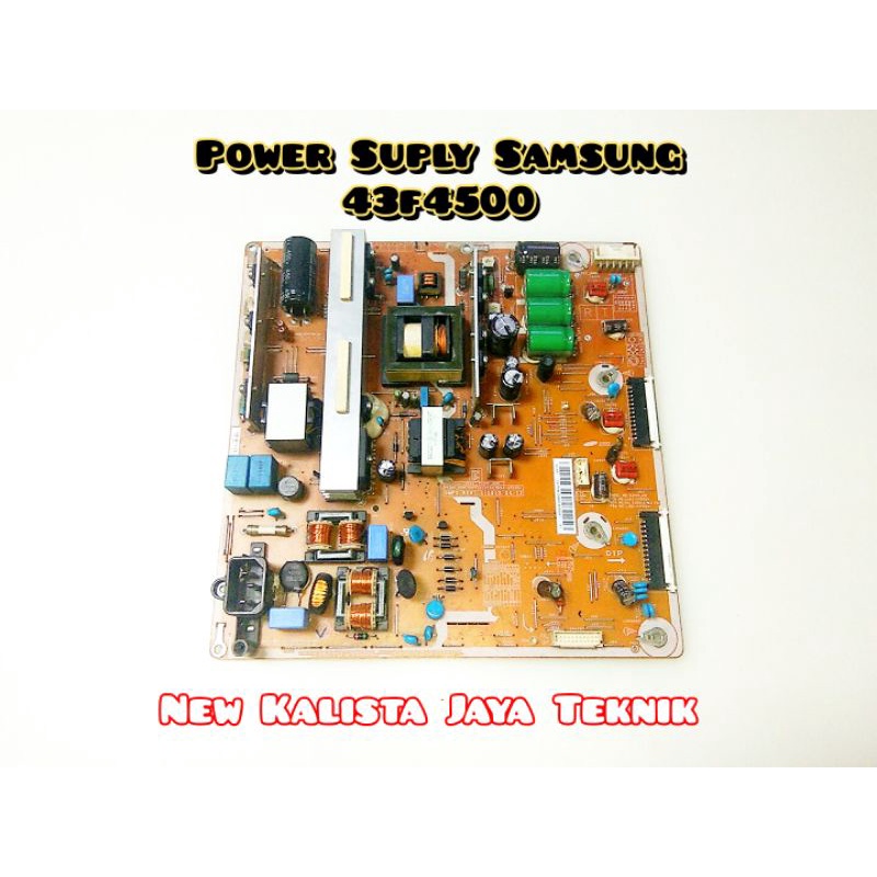POWER SUPLY SAMSUNG 43F4500 PSU SAMSUNG 43F4500 REGULATOR 43F4500 POWERSUPLY TV PLASMA SAMSUNG 43F45