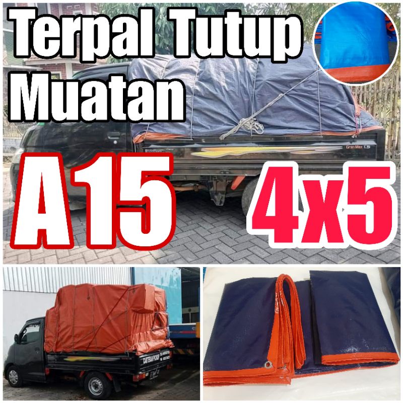 Terpal Korea A15 Ukuran 4x5 Top Quality Terpal Tenda