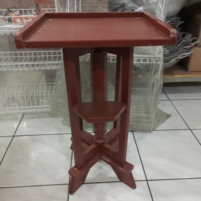 >*>*>*>*] Meja/Rak/Kaki Untuk Dispenser/Guci Keramik/Galon/Kompor Bahan Kayu