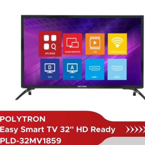 ,,,,,,,] SMART TV LED POLYTRON POLITRON DIGITAL 32 Inch PLD-32MV1859 Youtube