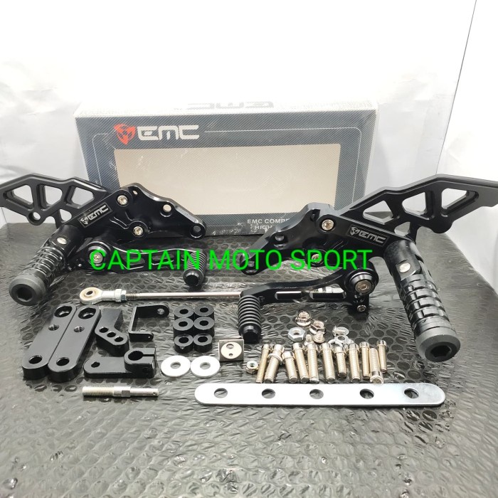 footstep underbone EMC satria Fu old Fu injeksi - hitam