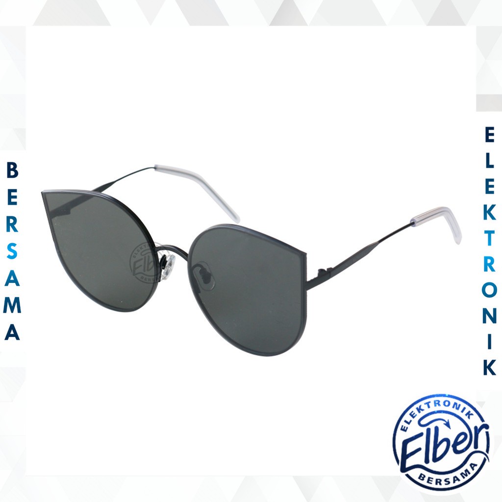 ELBER K703 Kacamata Frame Hitam Model Retro Cat Eye Sunglasses Woman Fashion Murah