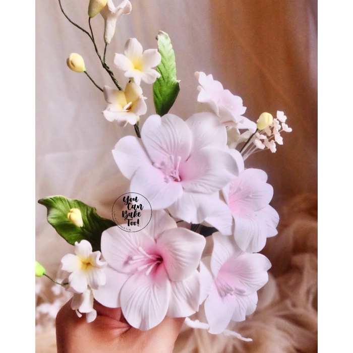 

Promo Pink Hibiscus Flower Gumpaste