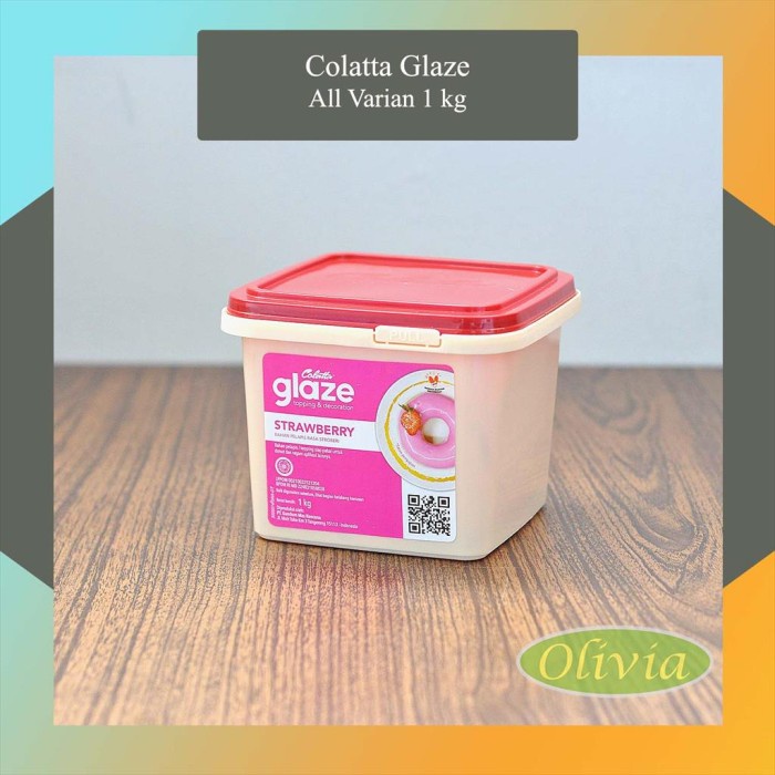 

Promo Colatta Glaze Toping Donut 1 Kg All Varian